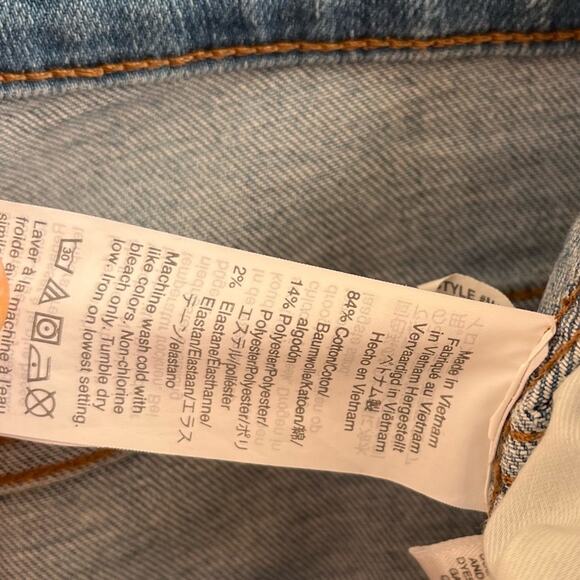 MADEWELL 10" High-Rise Skinny Jeans Highview Raw-Hem - Picture 9 of 10